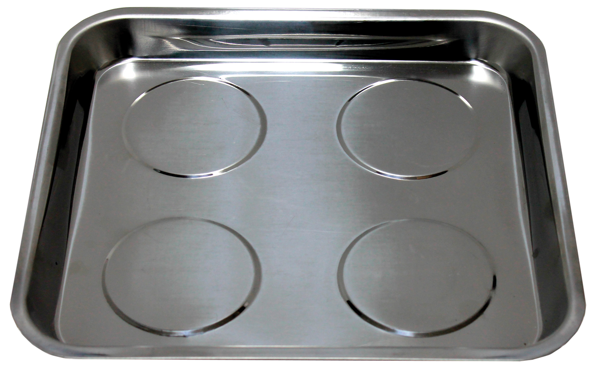 Magnetic Parts Tray 10.5" x 11.5" x1-1/8" SP Tools SP30912 Square Stainless Steel