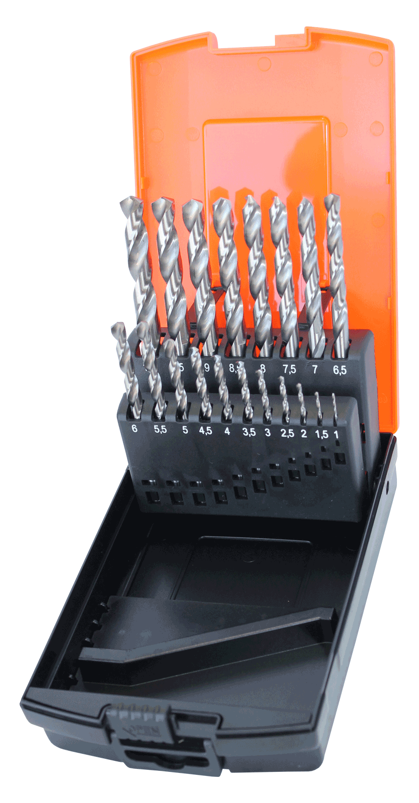 SP Tools Drill Bit Set 19 Piece Metric 1mm - 10mm SP31390