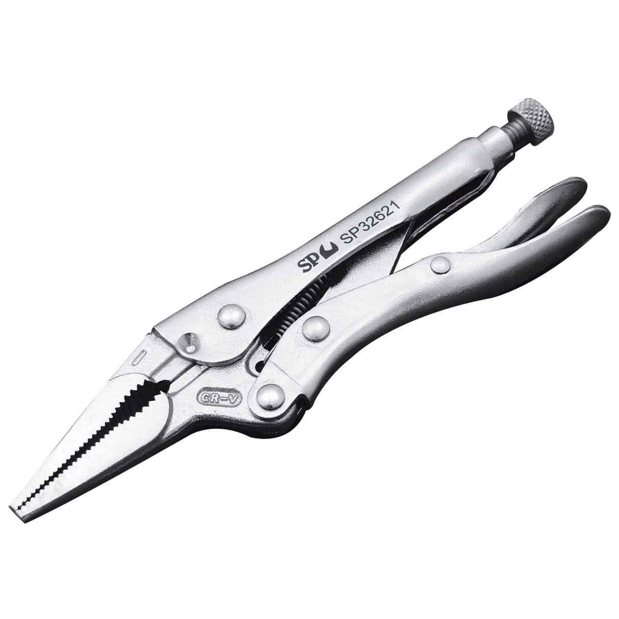 SP Tools Pliers Locking Long Nose 225mm (hd) SP32623