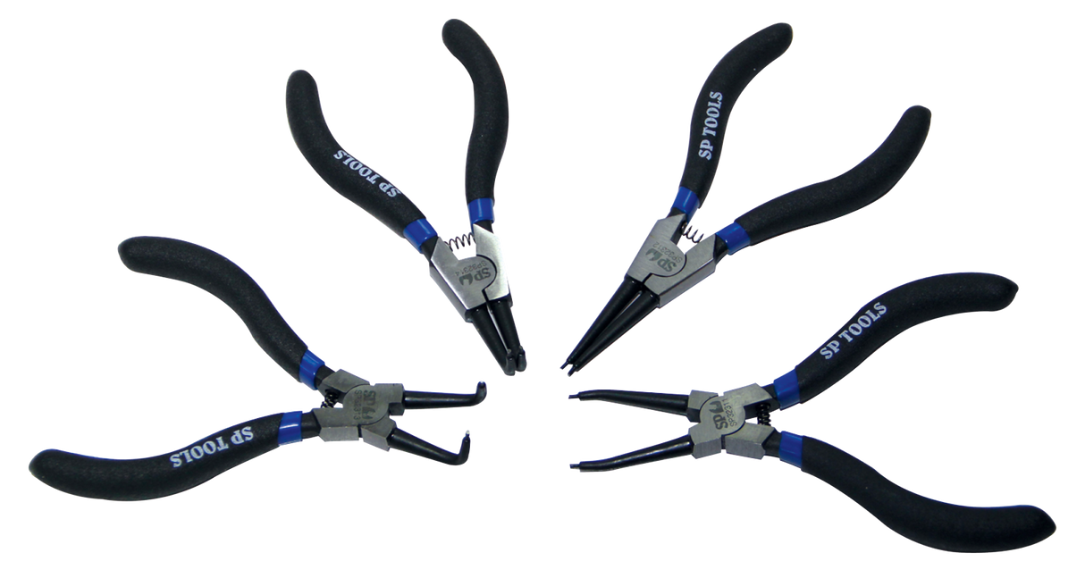 SP Tools CirClip Plier Set 4 Piece 140mm SP32931