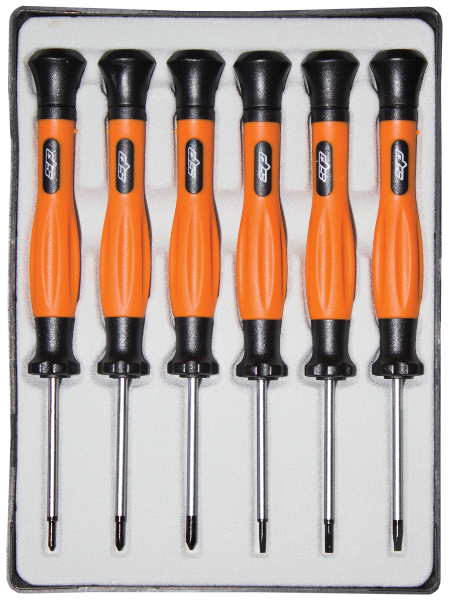 SP Tools Screw Driver Set 6 Piece Mini Phillips/ Slotted SP34005