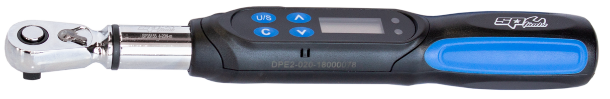 SP Tools Torque Wrench Digital 1/4" Drive 1-20nm SP35155