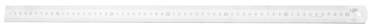 SP Tools Ruler Stainless Steel 600 And 30 And 1.2 SP35215