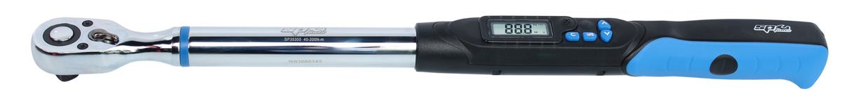 SP Tools Torque Wrench Digital 1/2" Drive 40-200nm SP35355