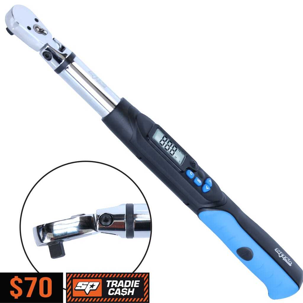 Tension Wrench 1/2" Drive 17-340Nm SP Tools SP35358