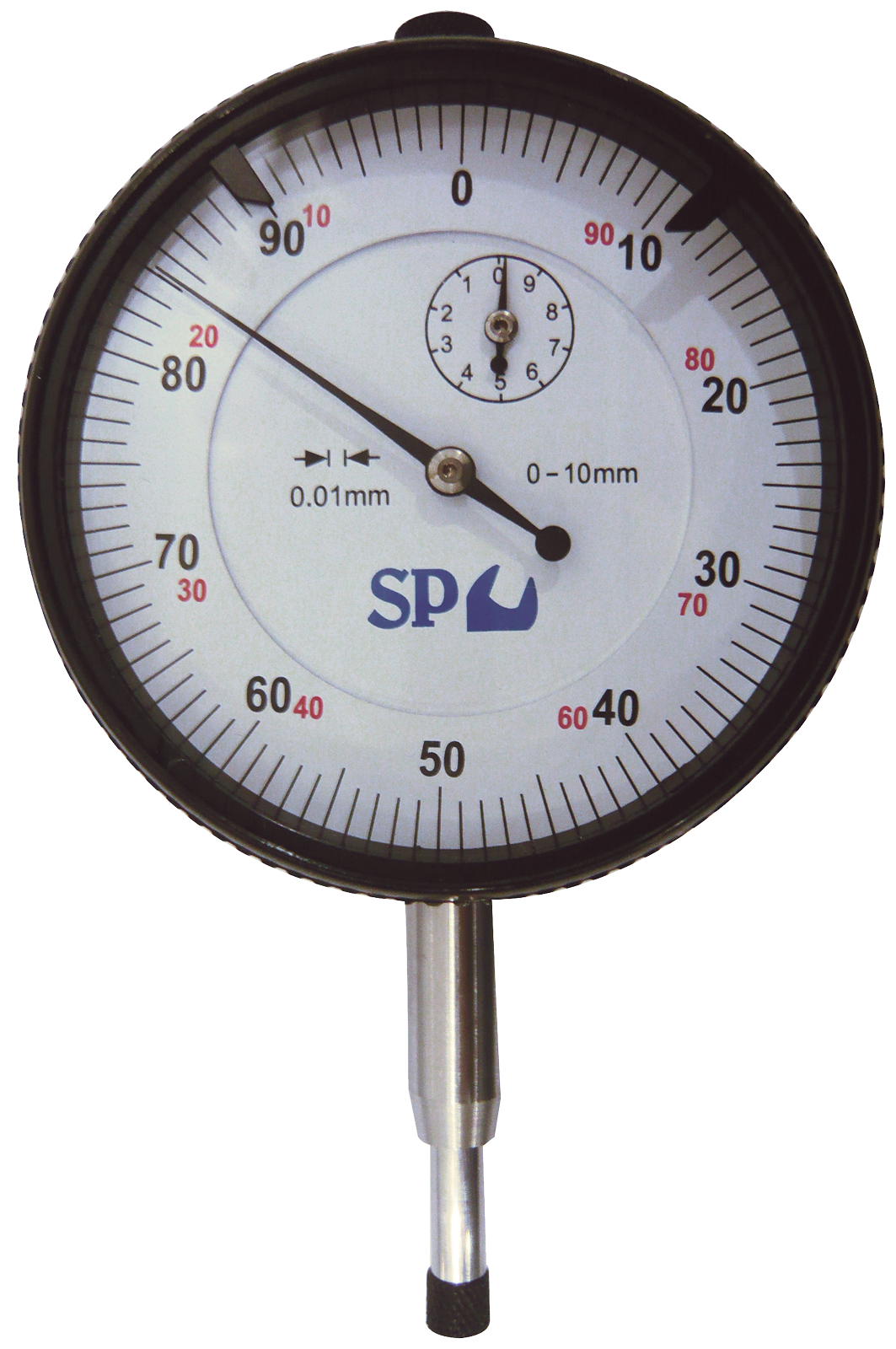 SP Tools Dial Indicators 0-10mm (0.1 reading) Steel Case SP35691