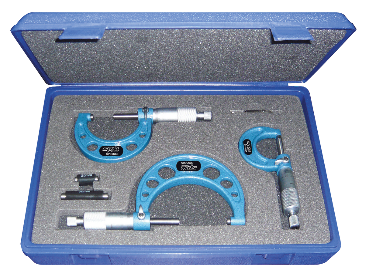 SP Tools Micrometer Outside 3 Piece SP35693