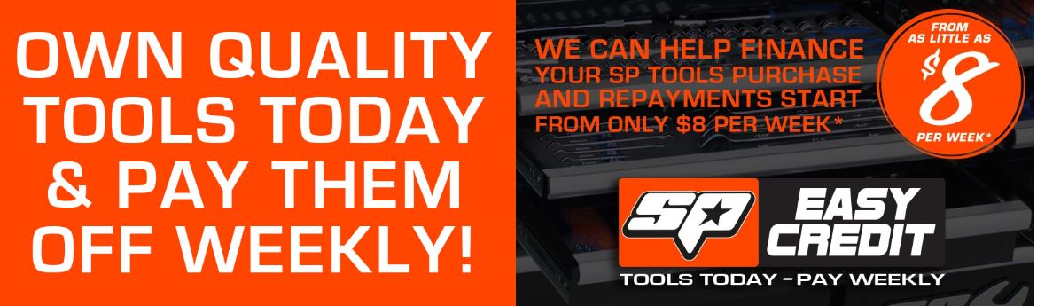 SP Tool Box SP40104 Black ToolBox 7 Drawer Roller Cabinet Workshop Tool Storage