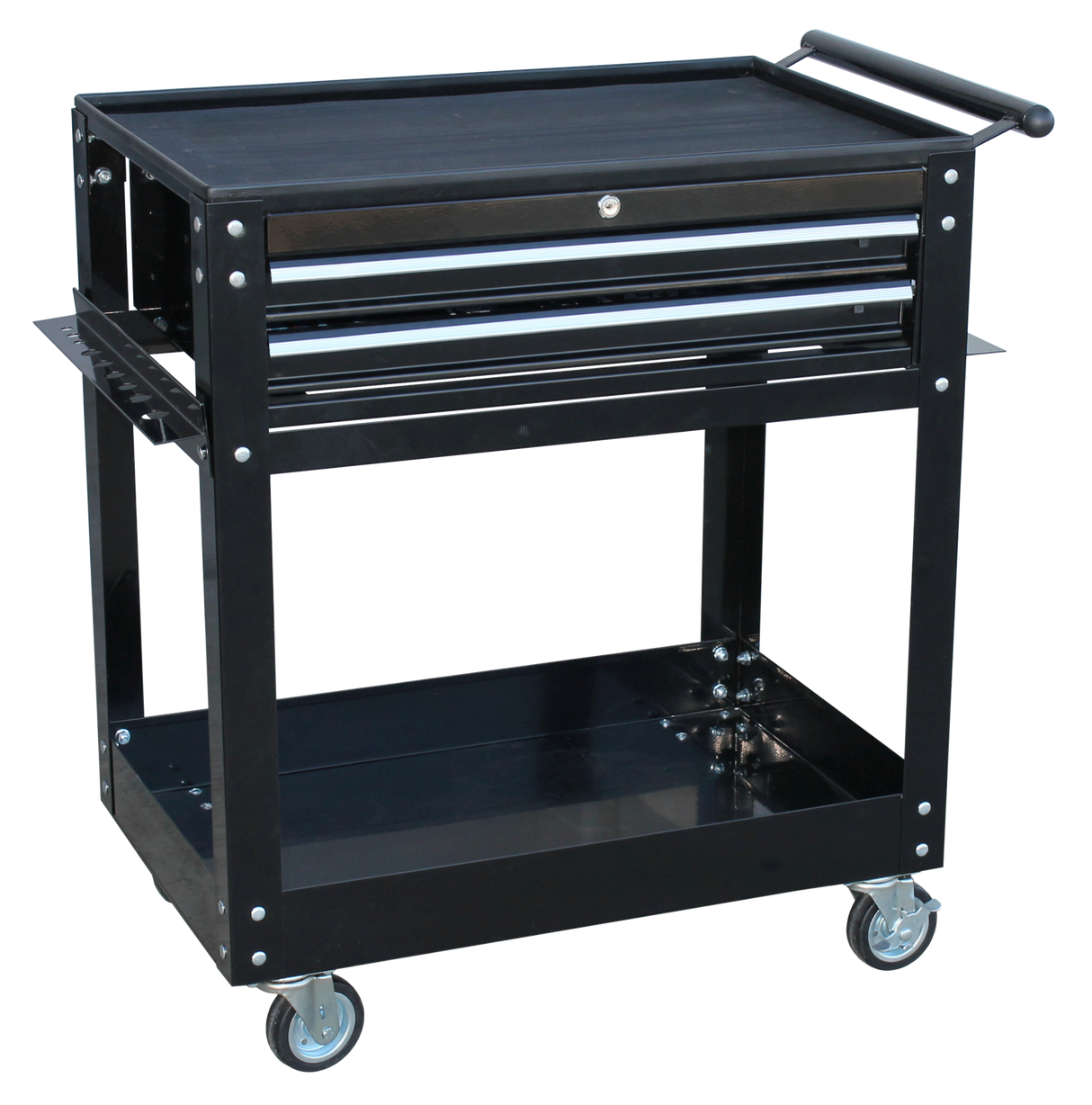 SP Tools Trolley Black Custom 2 Drawer SP40107