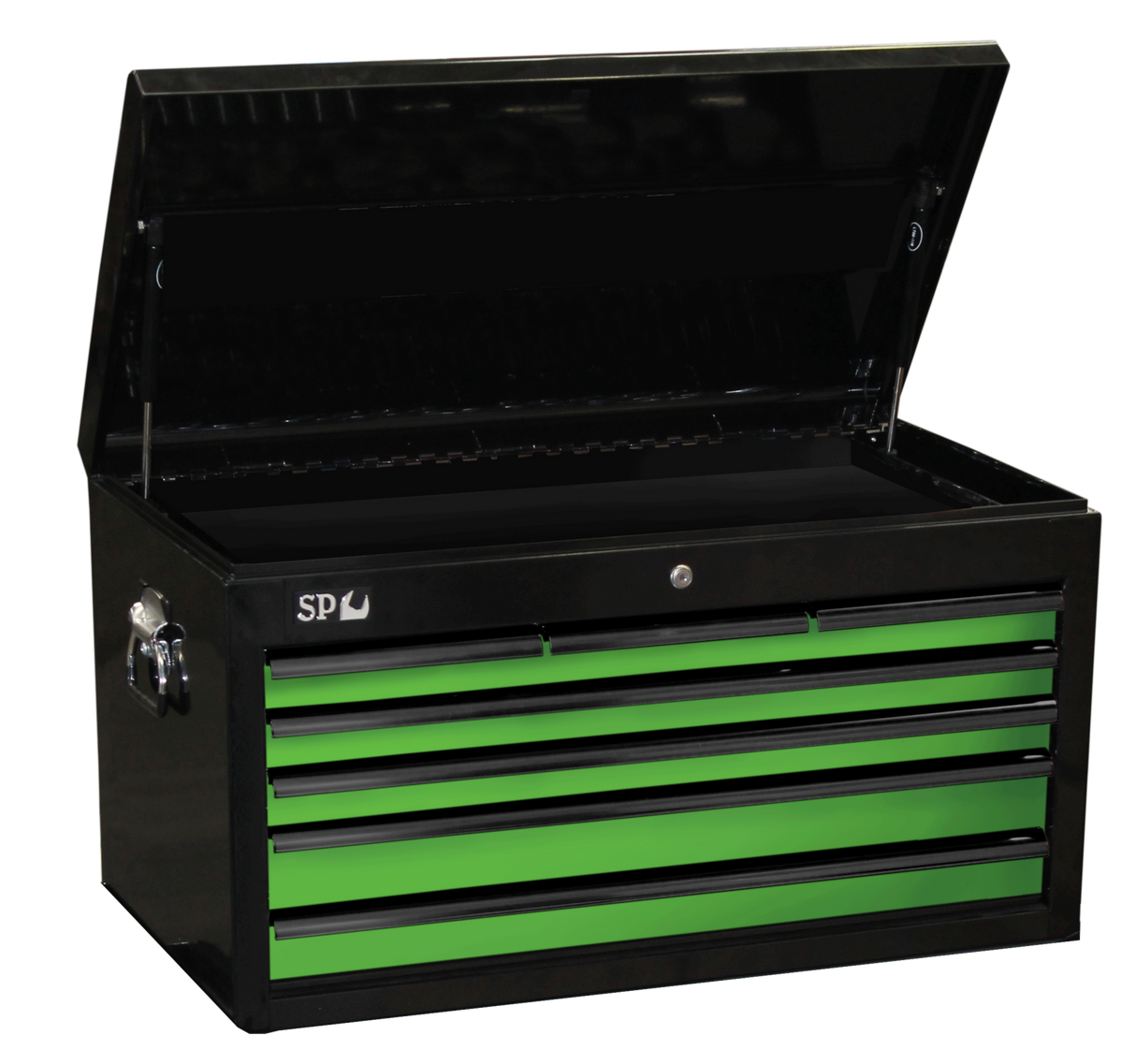 SP Tools Tool Box Black/Green 7 Drawer Custom Sumo SP40122