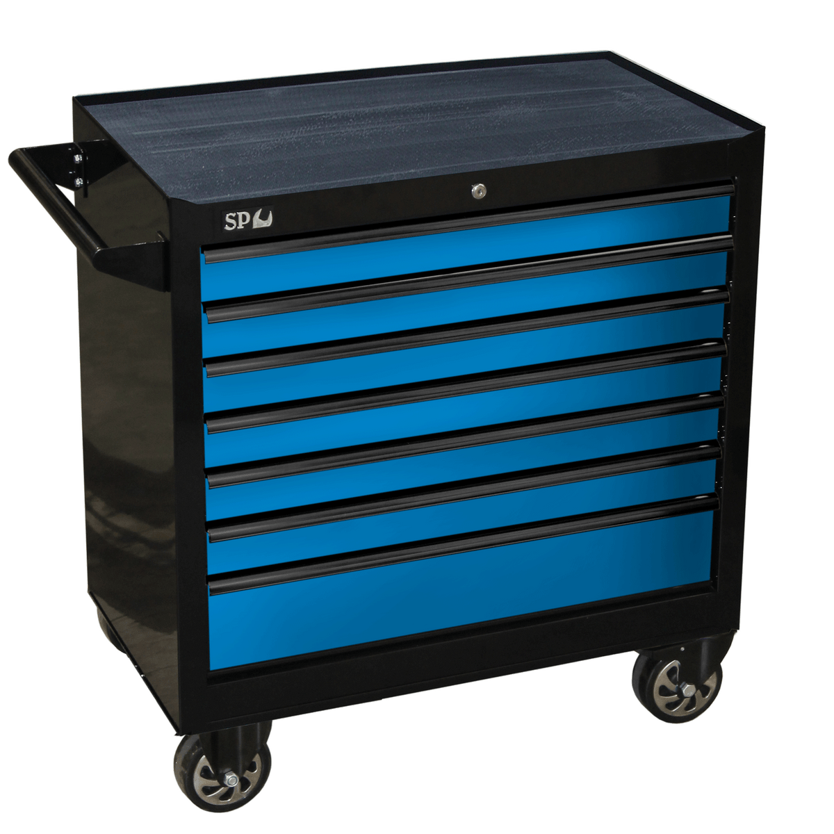 SP Tools Roller Cab Black/Blue 7 Drawer Custom Sumo SP40126 The Car