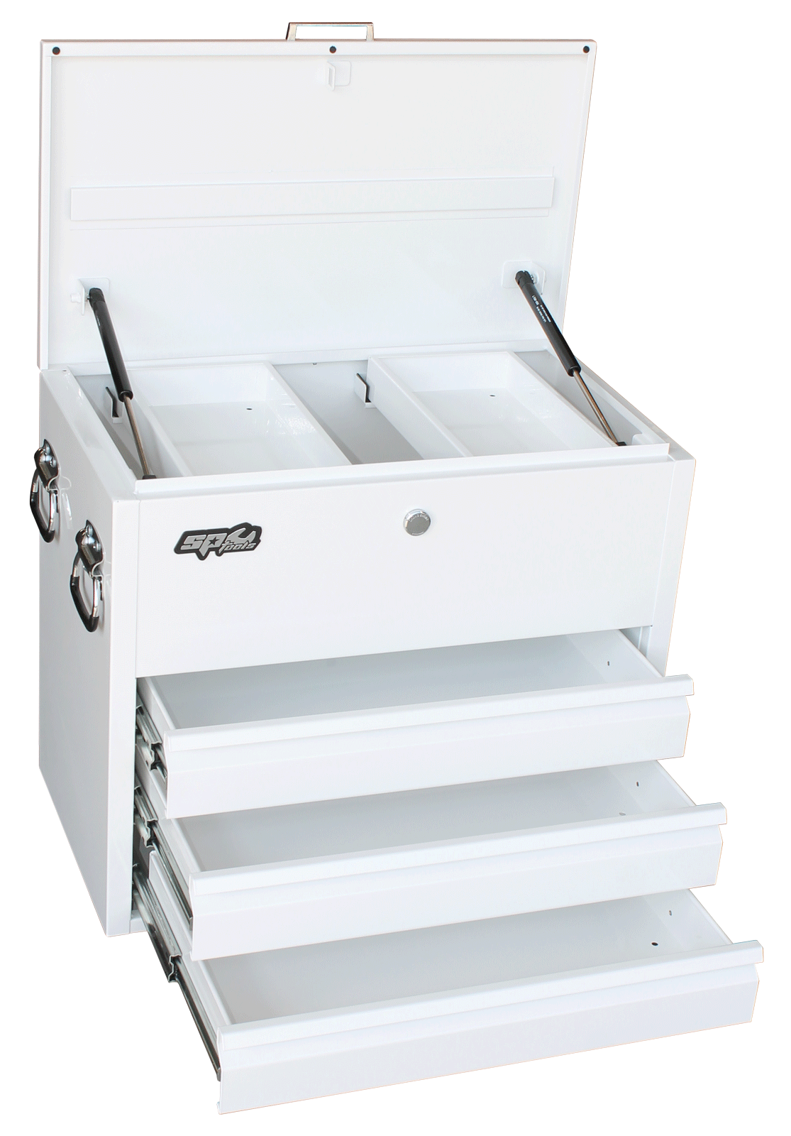 SP Tools Tool Box White Heavy Duty Truck 3 Drawer SP40330