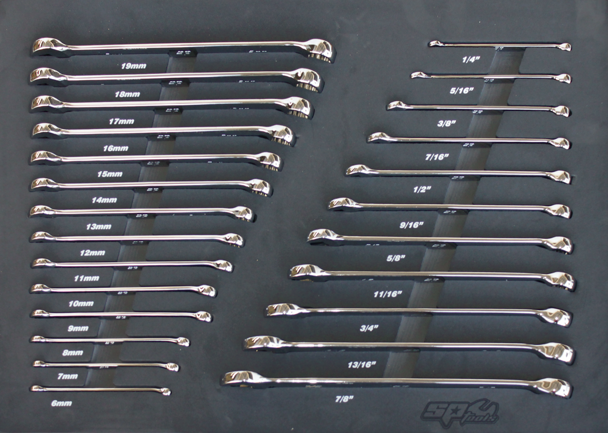 SP Tools Eva ToolKit 25 Piece Metric/SAE ROE Spanner SP50015