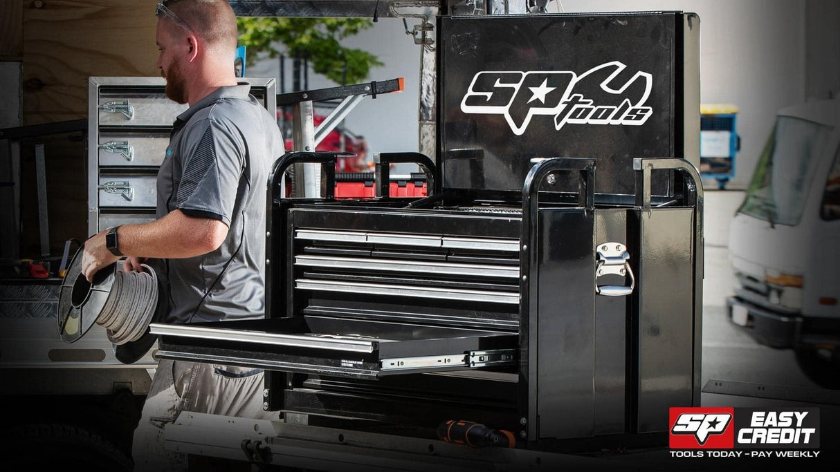 SP Tools ToolKit 406 Piece Metric/SAE - Black 7 Drawer Field Service SP50115