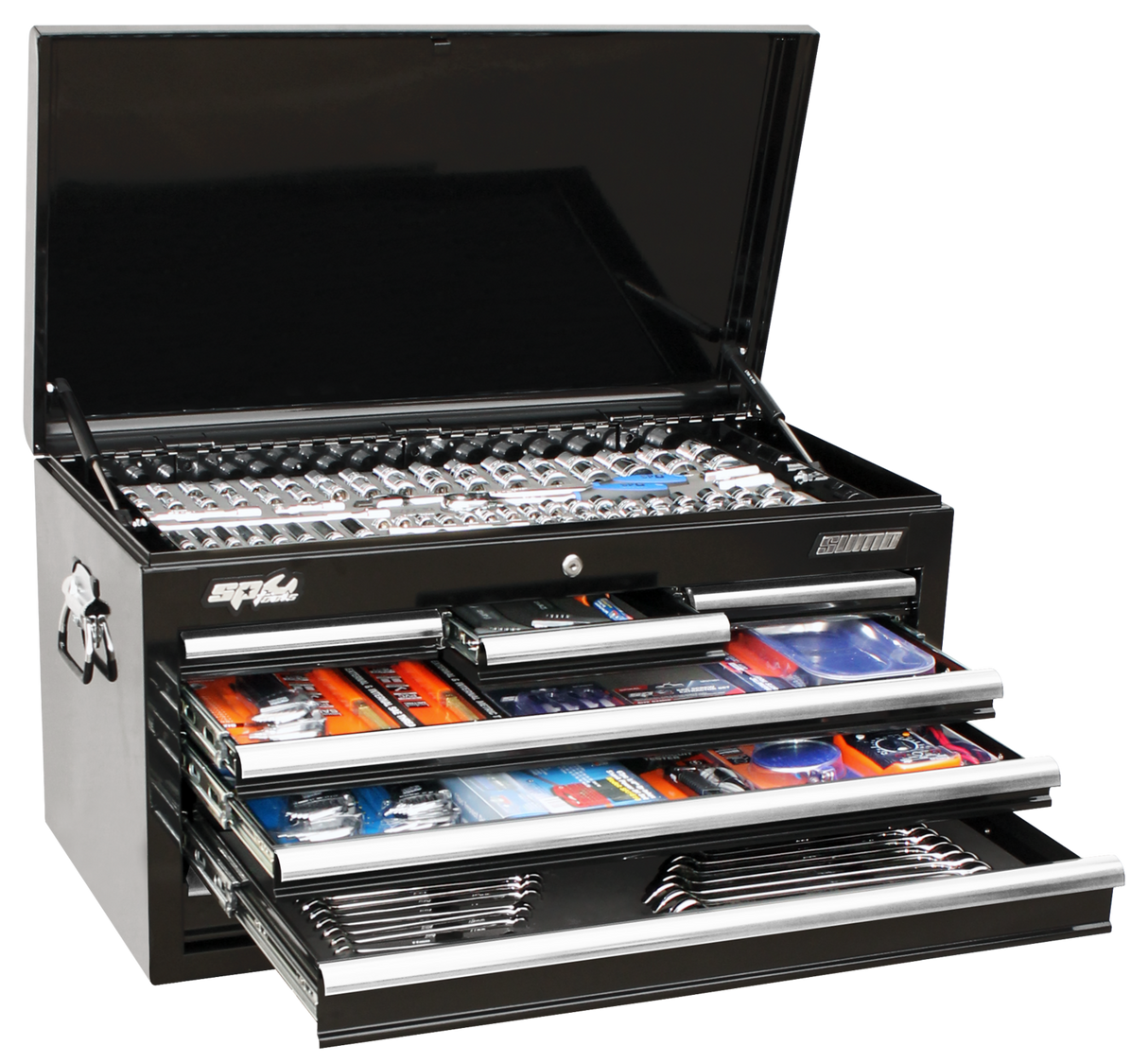 SP ToolS Tool Kit 406 Piece Metric/SAE Sumo Series BLACK SP50170