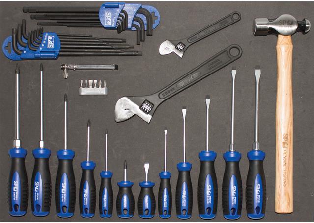 SP Tools Tool Kit 407 Piece Metric/SAE - Black/Blue 14 Drive Sumo SP50176