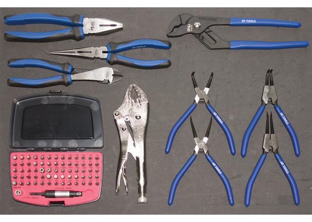 SP Tools Tool Kit 407 Piece Metric/SAE - Black/Blue 14 Drive Sumo SP50176