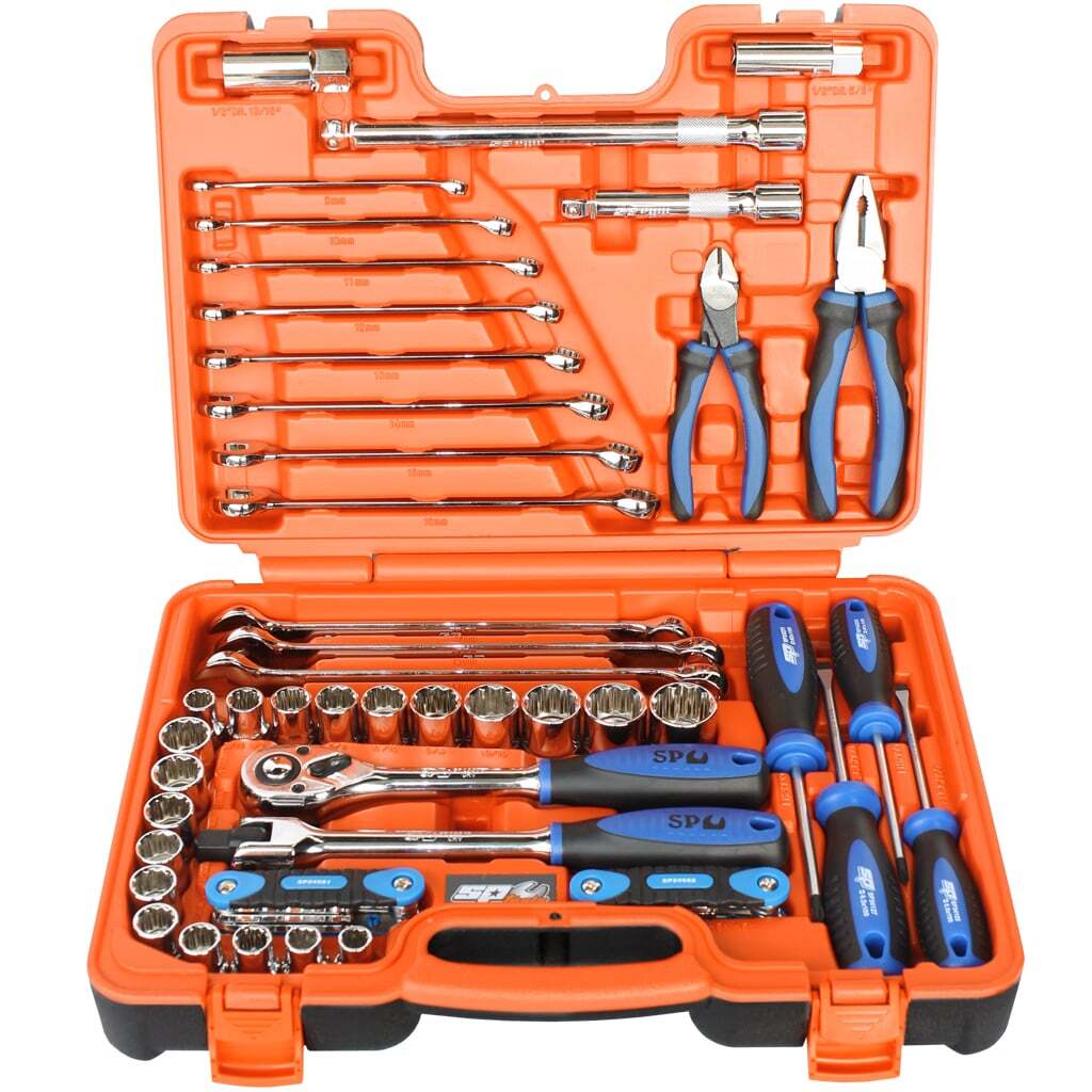 SP Tools ToolKit 60 Piece Metric/SAE in X-Case SP51205