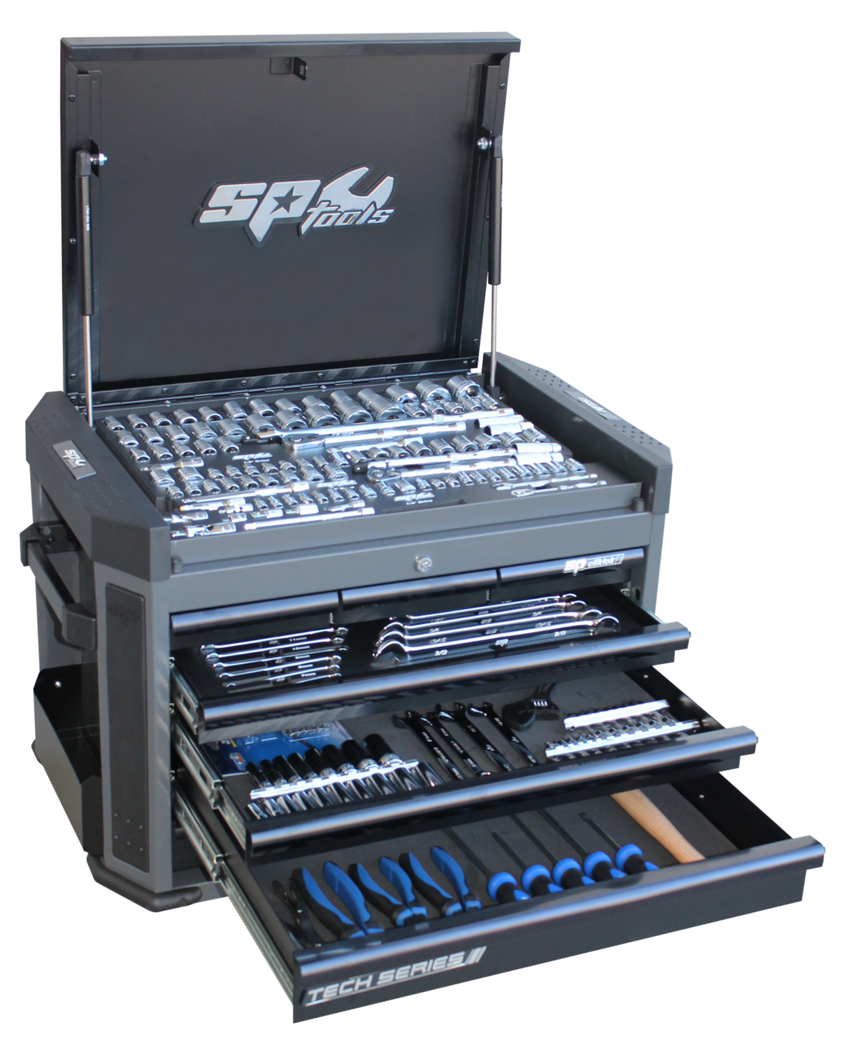 SP Tools Tool Kit 251Pc In Diamond Black Tech Series SP52255D