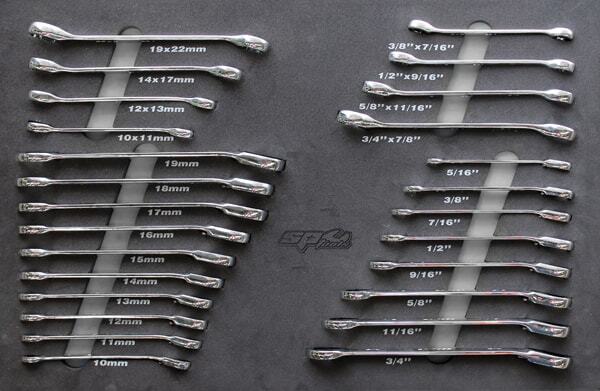 SP Tools Metric/SAE 336 piece 14 Draw Tech Series Tools Kit in Diamond Black.