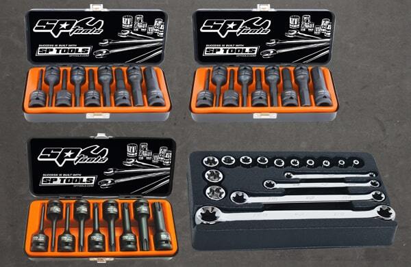 SP Tools Tech Series Tool Kit with Power Tool Cupboard 610 Piece Metric/SAE SP52387