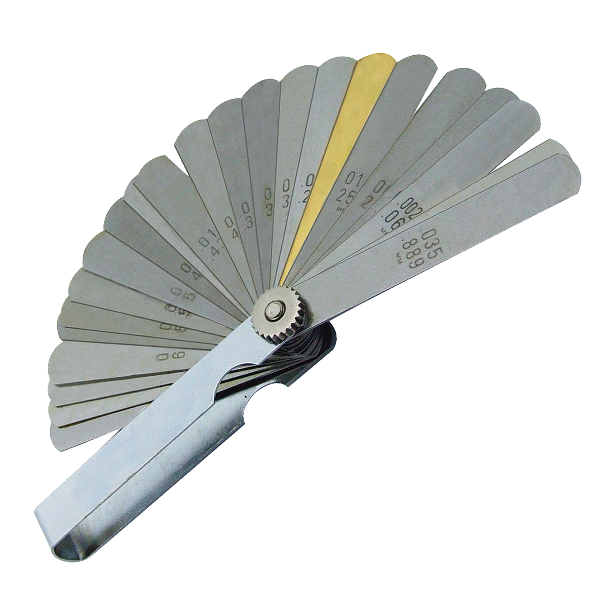 Feeler Gauge 32 Pieces feeler Set -3 1/2" Type a SP Tools SP64034