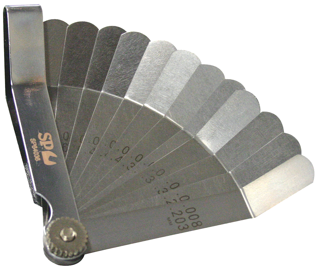 Feeler Gauge 12 Piece Off Set feeler Set -4" SP Tools SP64036