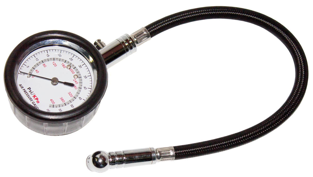 SP Tools Gauge SP Professional Tyre w Swivel tip on Hose SP65505