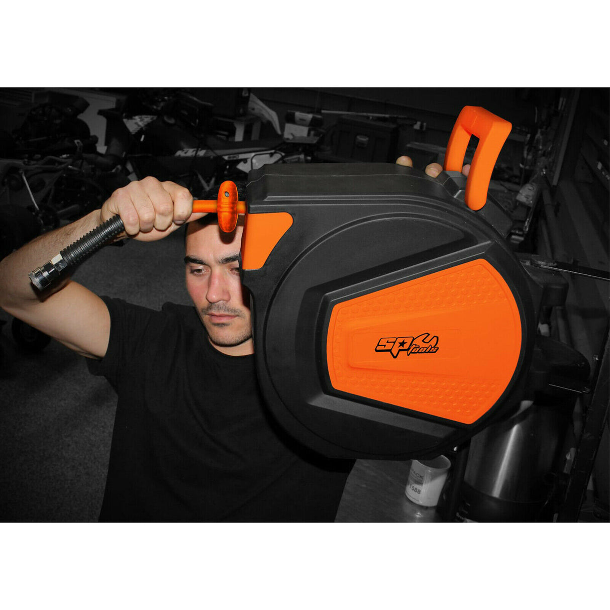 SP Tools Retractable Air Hose Reel -Wall Mounted SPHR15
