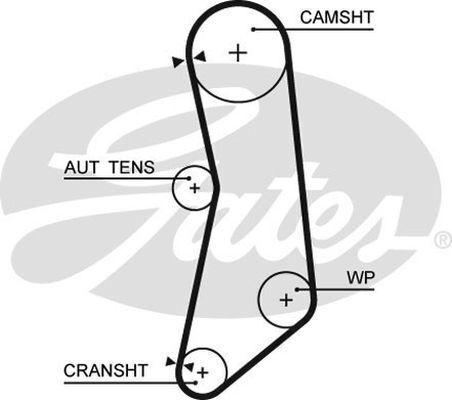 Timing Belt Gates T1637