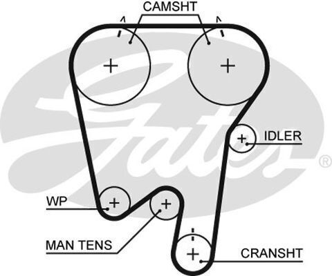 Timing Belt Gates T217
