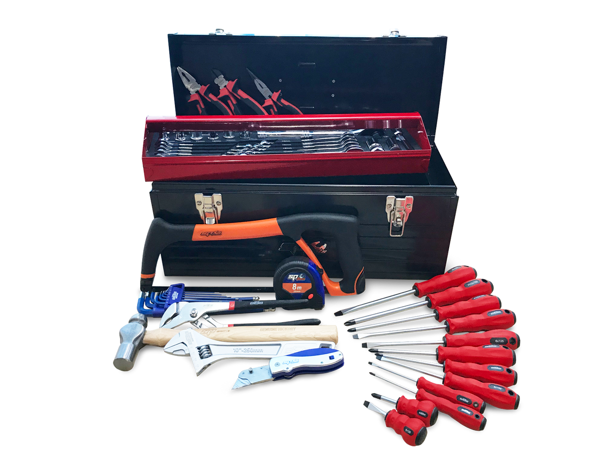 SP Tools 66 Pc 888 Portable Tool Kit Metric T850090