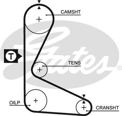 Timing Belt Gates T914