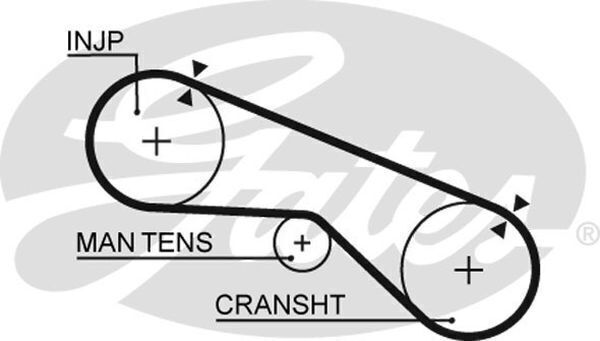 Timing Belt Gates T958