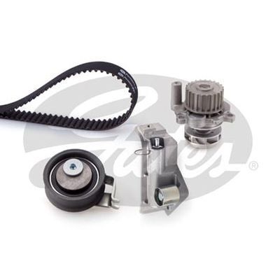 Timing Belt Kit with Hydraulic Tensioner & Water Pump Kit Fir Golf Audi A3 TT Gates TCKHWP306