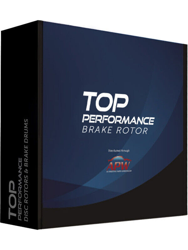 Brake Disc Rotor Slotted Top Performance TD42031S