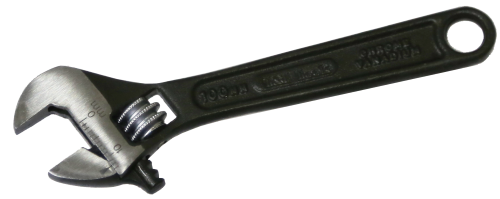 4" Adjustable Wrench Industrial Phosphate Finish Shifting Spanner T&E Tools 10004