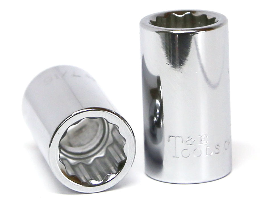 5/16" x 1/4"Drive 6 Point Socket T&E Tools 12210
