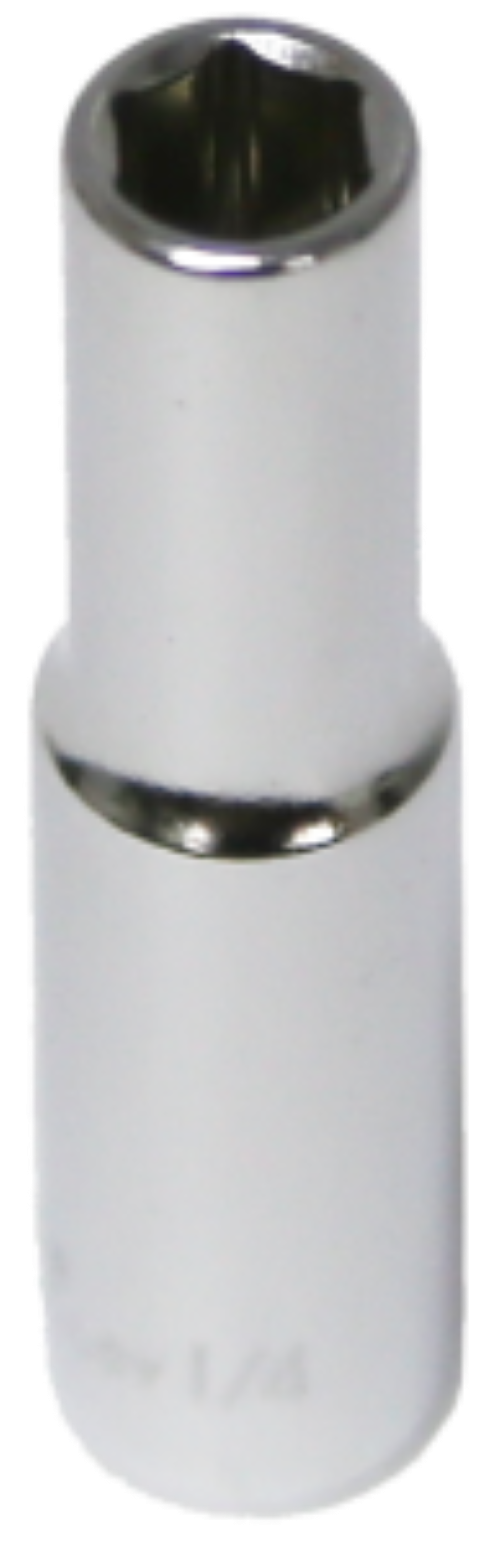 1/4" x 1/4"Drive 6 Point Deep Socket T&E Tools 12408