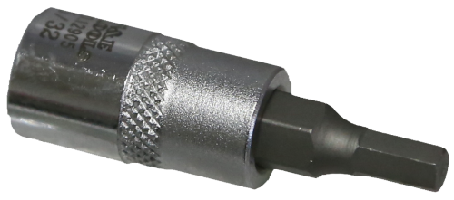 5/32" x 1/4"Dr. In-Hex Socket 35mm L T&E Tools 12905