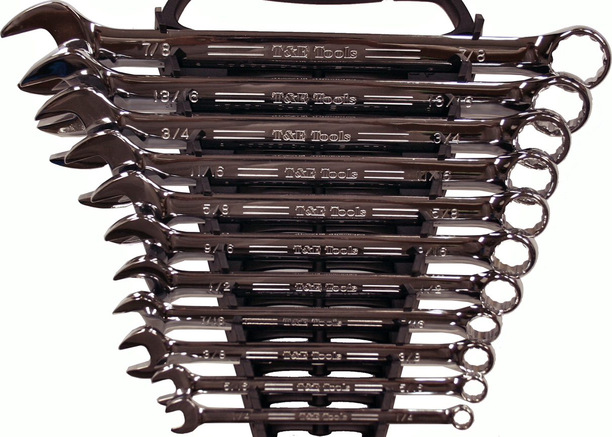 No.13000 - 11Pc. SAE Combination Wrench Set
