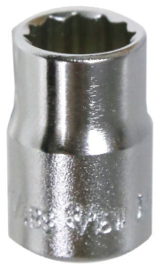 3/16" x 3/8" Drive 12 Point Standard Socket T&E Tools 13006W