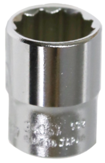 5/16" x 3/8" Drive 12 Point Standard Socket T&E Tools 13010W