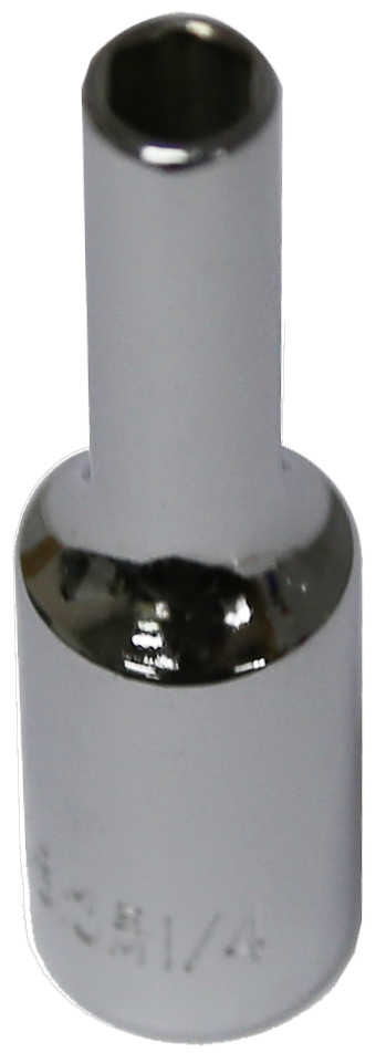 1/4" x 3/8" Drive Deep SAE Socket (6 Point) T&E Tools 13408