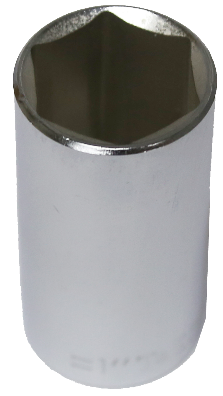 1" x 3/8" Drive Deep SAE Socket (6 Point) T&E Tools 13432