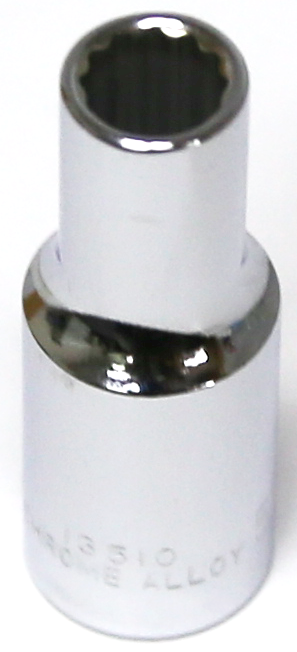 5/16" x 3/8" Drive Deep SAE Socket (12 Point) T&E Tools 13510