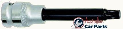 T45 1/2" Drive Torx-r Sockets Long 100mm Length T&E Tools 14845