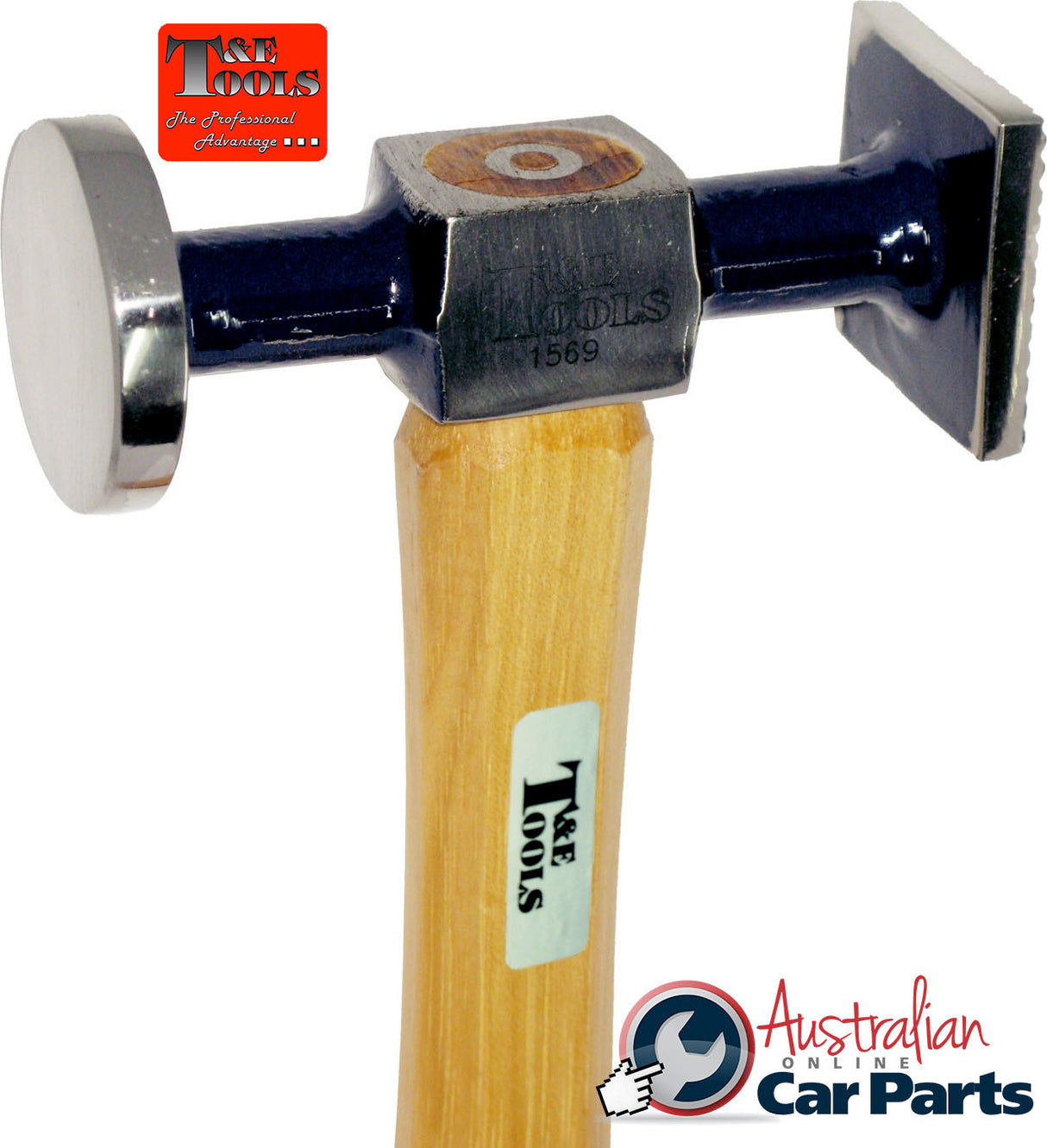 Light Face Shrinking Hammer T&E Tools 1569