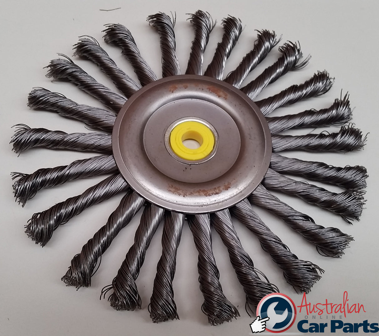 Twist-Knot Wire Wheel (8") T&E Tools 1739
