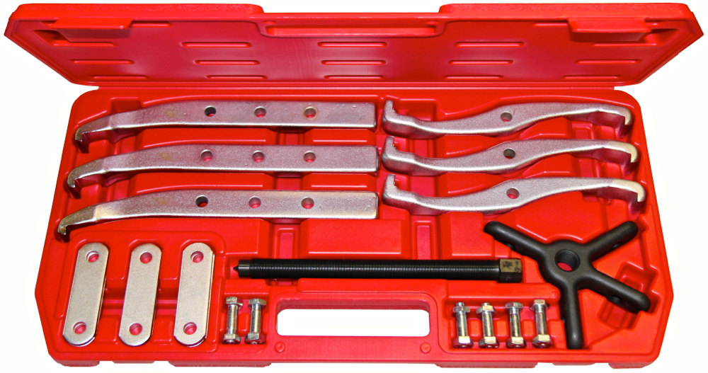 Eight Way Combination Puller Set (7 Ton) T&E Tools 2-PA7